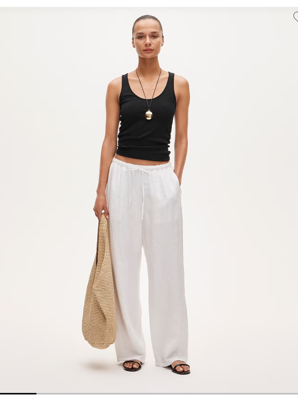 J. Crew Soleil pant in linen NWT